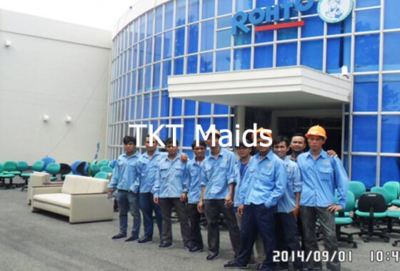 Hình ảnh minh họa: dịch vụ vệ sinh công nghiệp TKT company