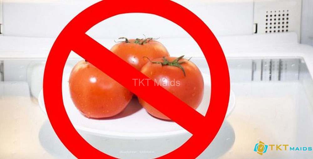 Hình ảnh: Không nên bảo quản cà chua trong tủ lạnh