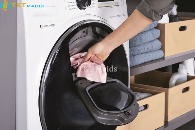 vệ sinh máy giặt hơi nước