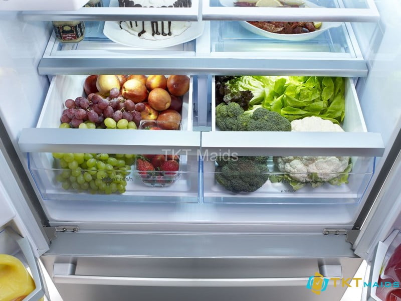 Tủ lạnh được thiết kế ngăn kéo Crisper riêng biệt 