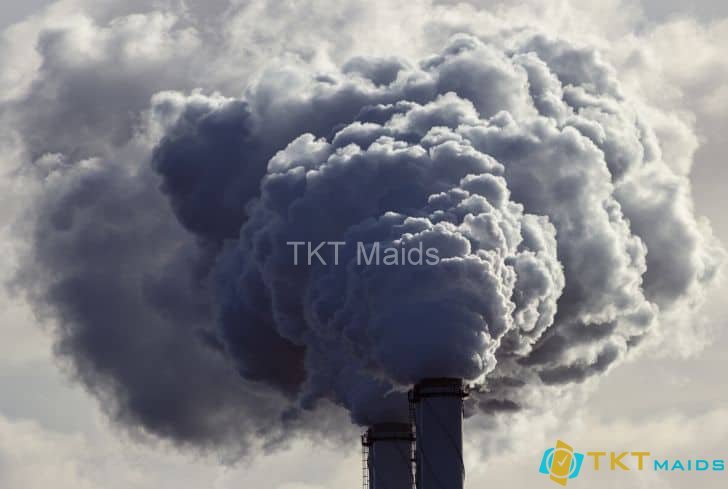Hình ảnh: Các chất ô nhiễm trong tự nhiên gây ô nhiễm không khí văn phòng