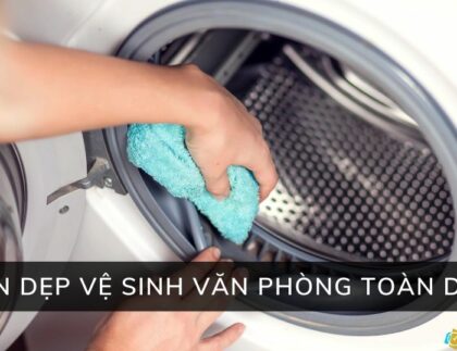 phương pháp vệ sinh lồng máy giặt