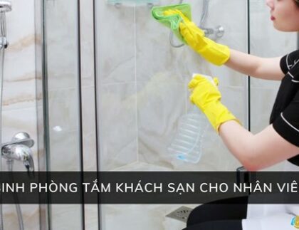 mẹo vệ sinh phòng tắm khách sạn