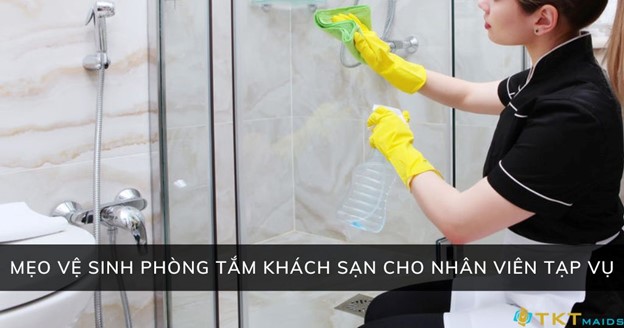 mẹo vệ sinh phòng tắm khách sạn