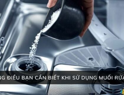 những điều bạn cần biết khi sử dụng muối rửa bát