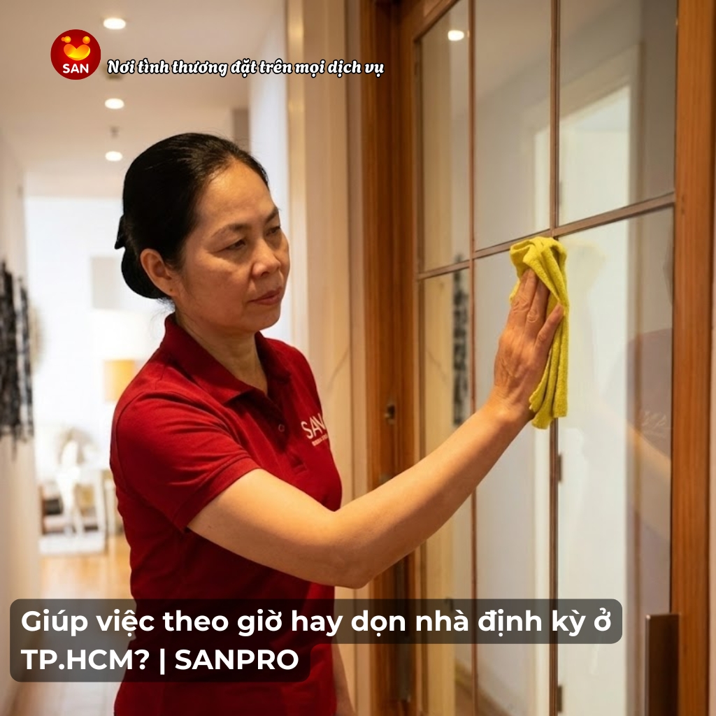 Giúp việc nhà theo giờ