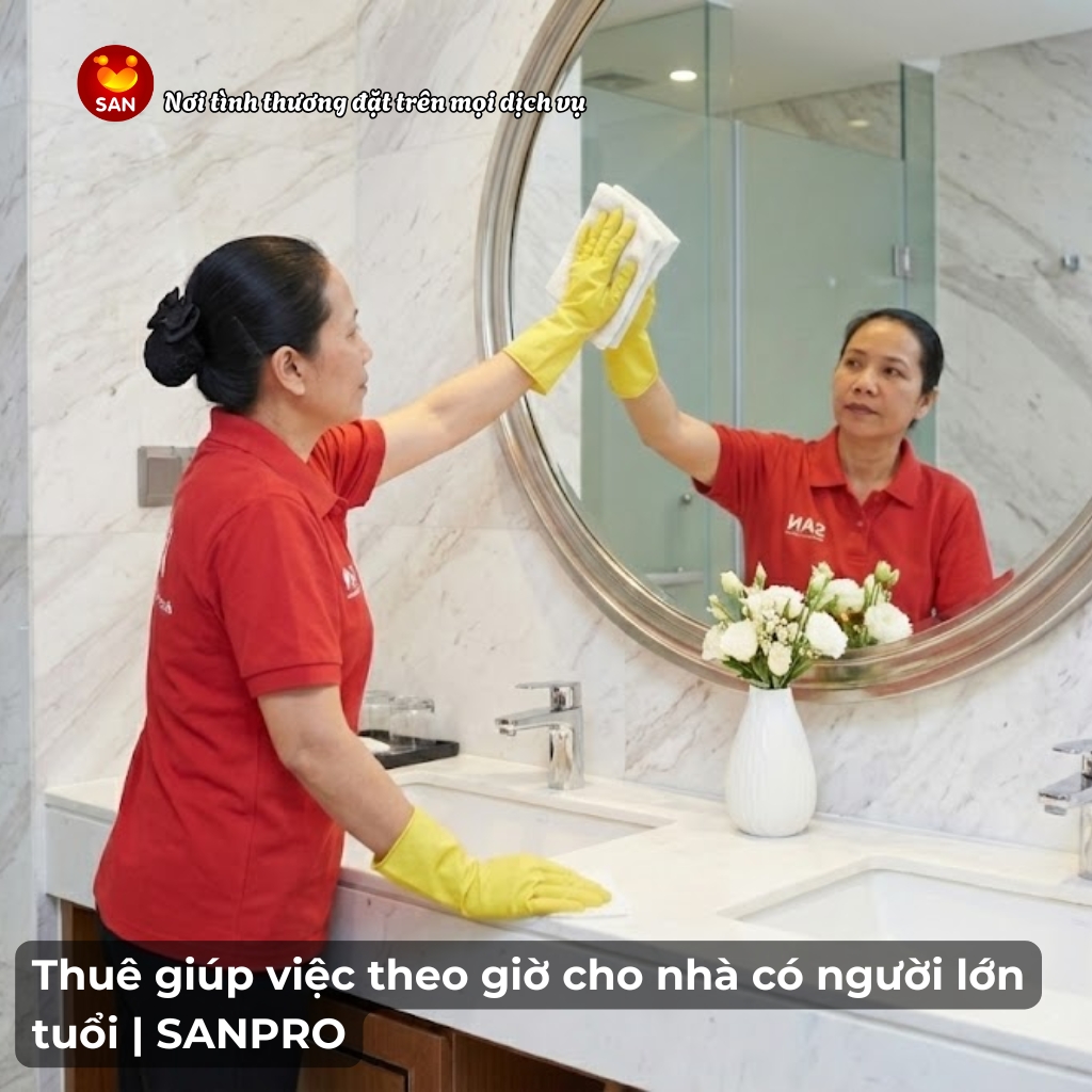giúp việc nhà theo giờ