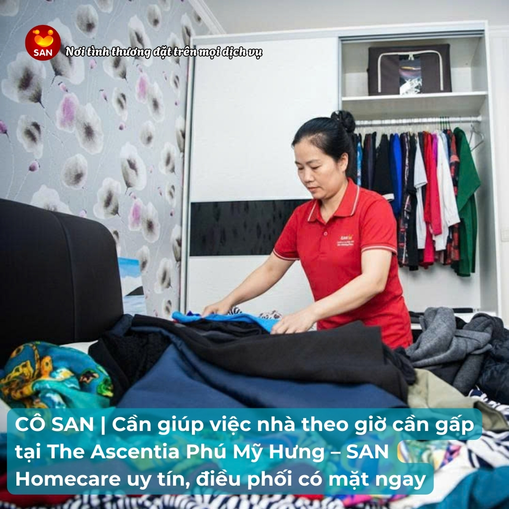 giúp việc nhà theo giờ