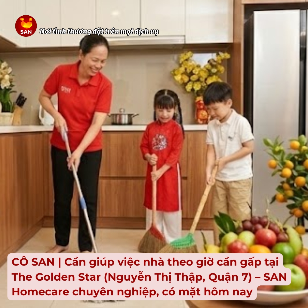 giúp việc nhà theo giờ