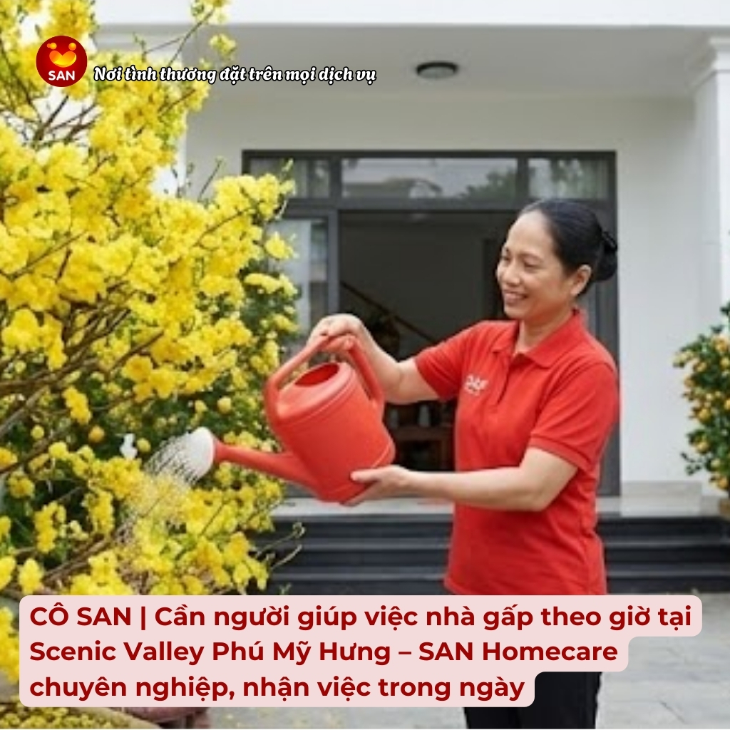 Giúp việc theo giờ Scenic Valley Phú Mỹ Hưng