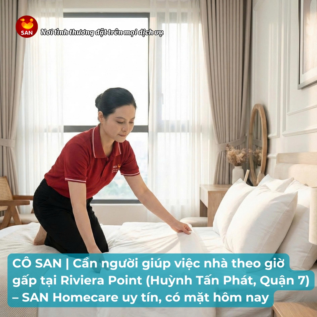 giúp việc nhà theo giờ