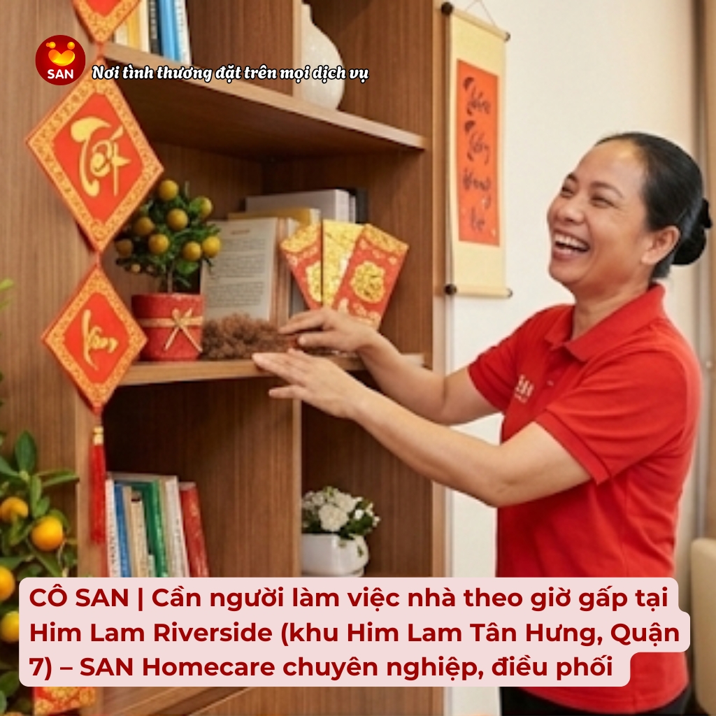 Giúp việc nhà theo giờ Quận 7
