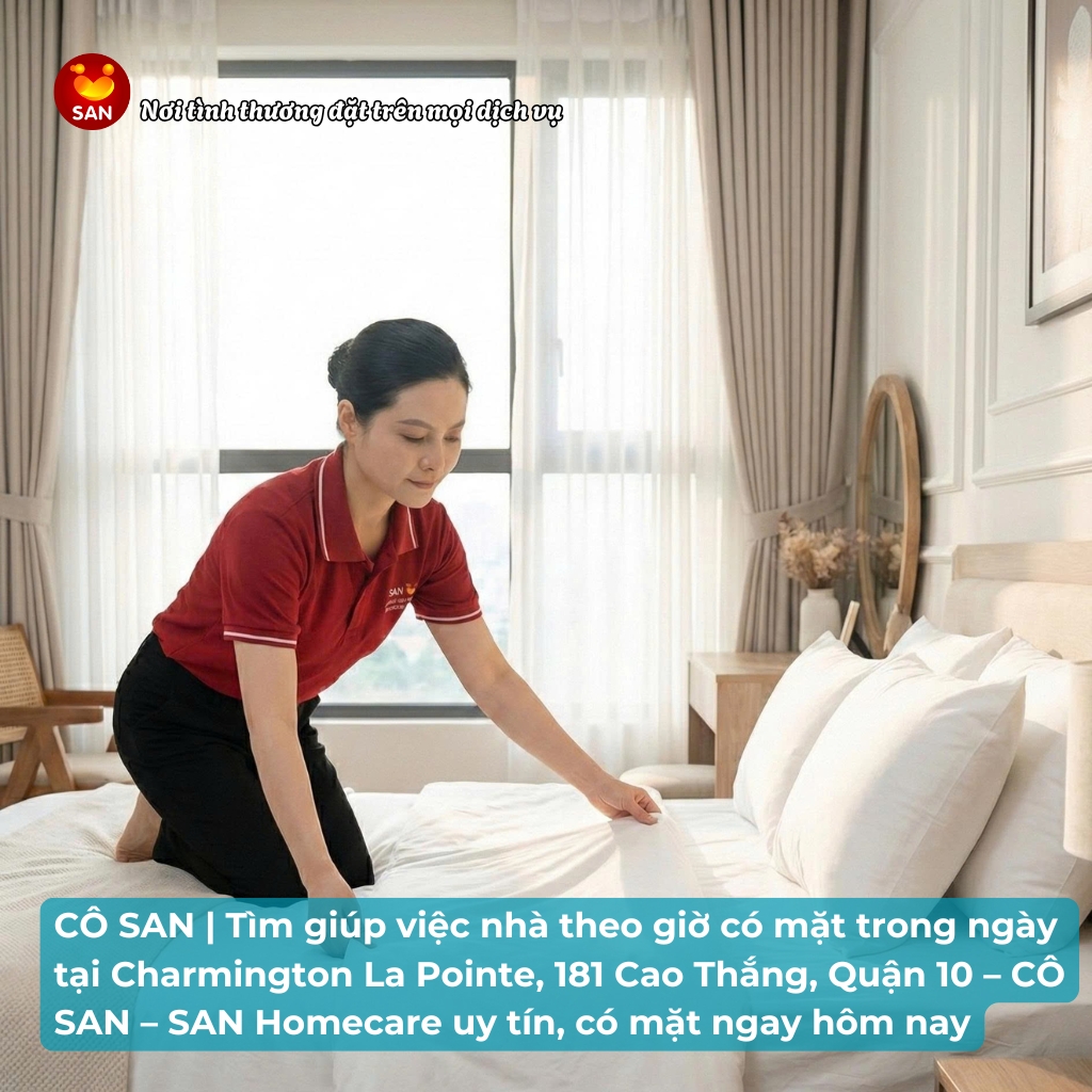 Giúp Việc Nhà Theo Giờ Quận 10