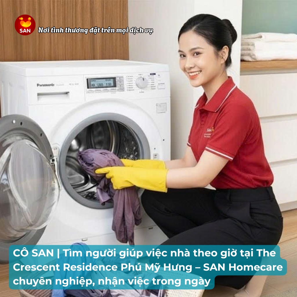 giúp việc nhà theo giờ