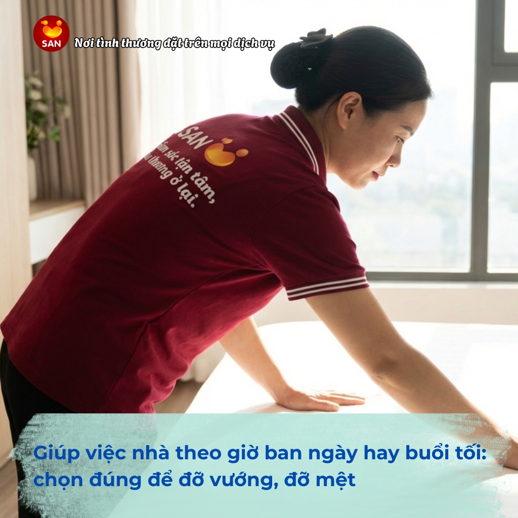 giúp việc nhà theo giờ