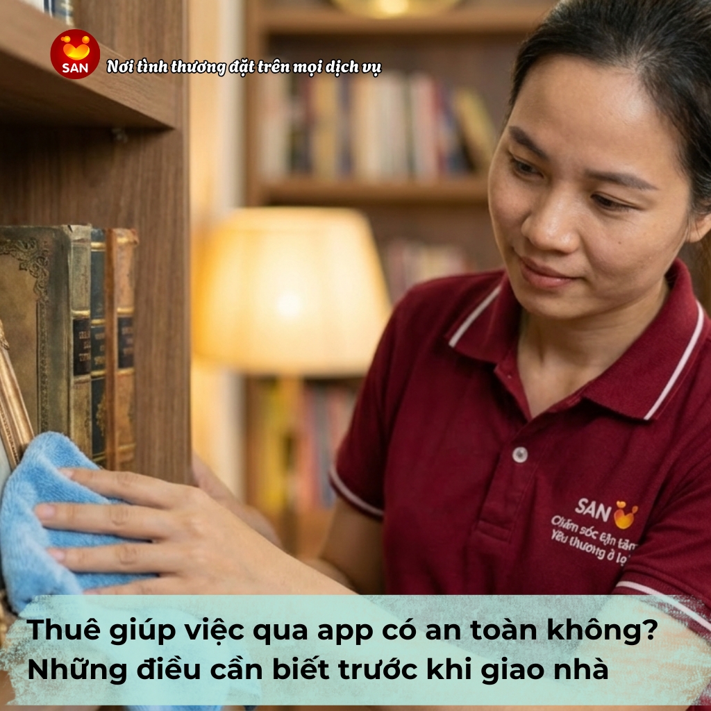 giúp việc nhà theo giờ
